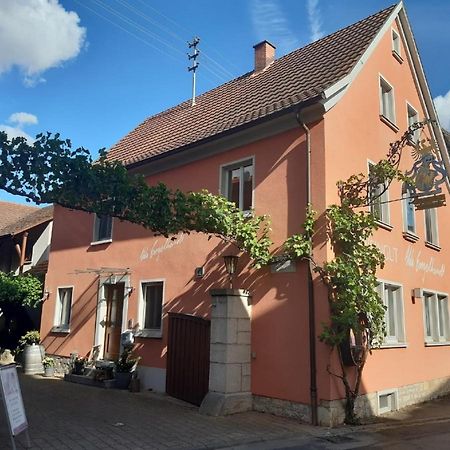Weingut Engelhardt Apartment Rottingen ภายนอก รูปภาพ