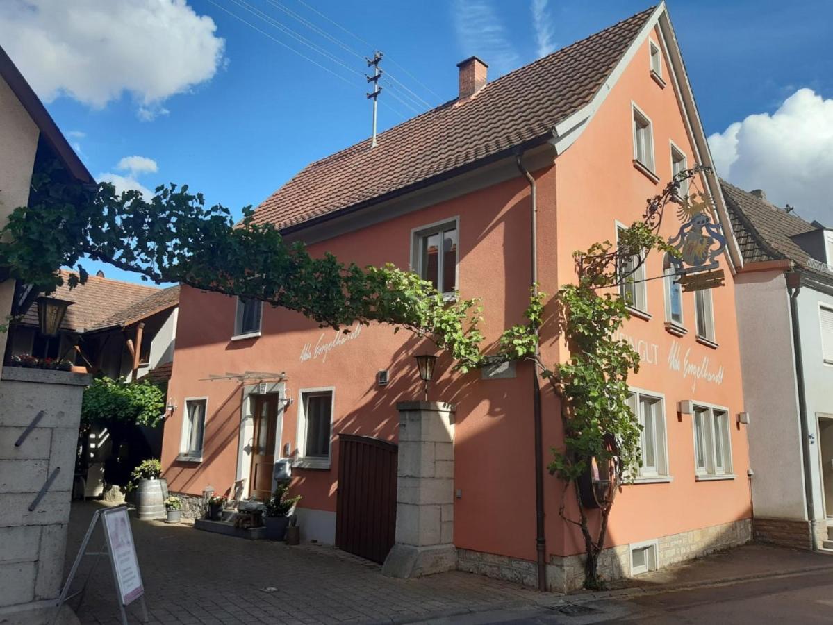 Weingut Engelhardt Apartment Rottingen ภายนอก รูปภาพ